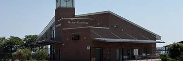 Ocean Gateway cruise terminal on the Portland, Maine waterfront.